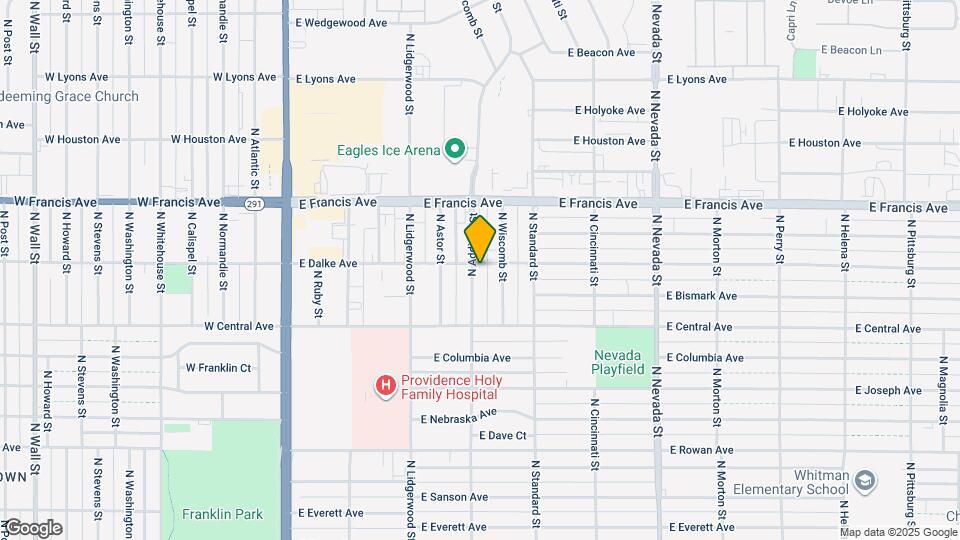 510 E Dalke Ave Mapa y Detalles de la Ubicación