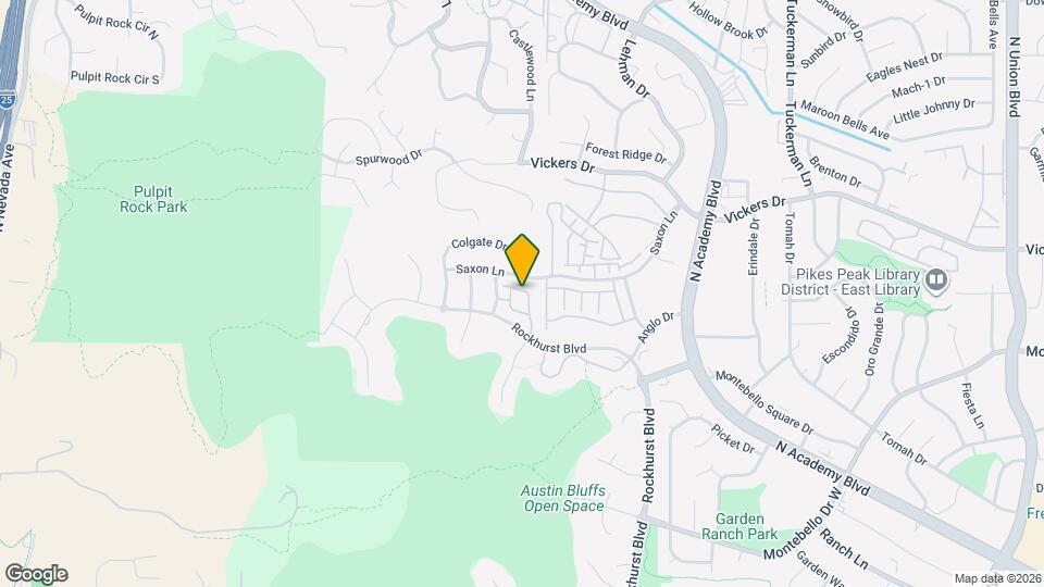 5644 Sonnet Heights Map and Location Details