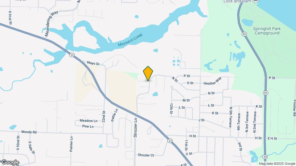 1503 15th Terrace Map and Location Details