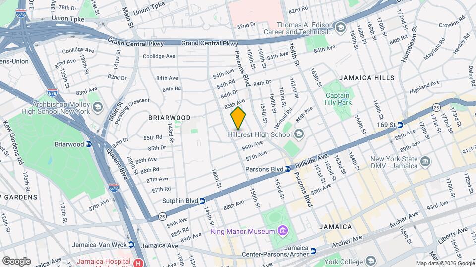 85-66 151st St Map and Location Details