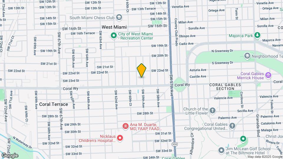 2300 SW 59th Ave Mapa y Detalles de la Ubicación