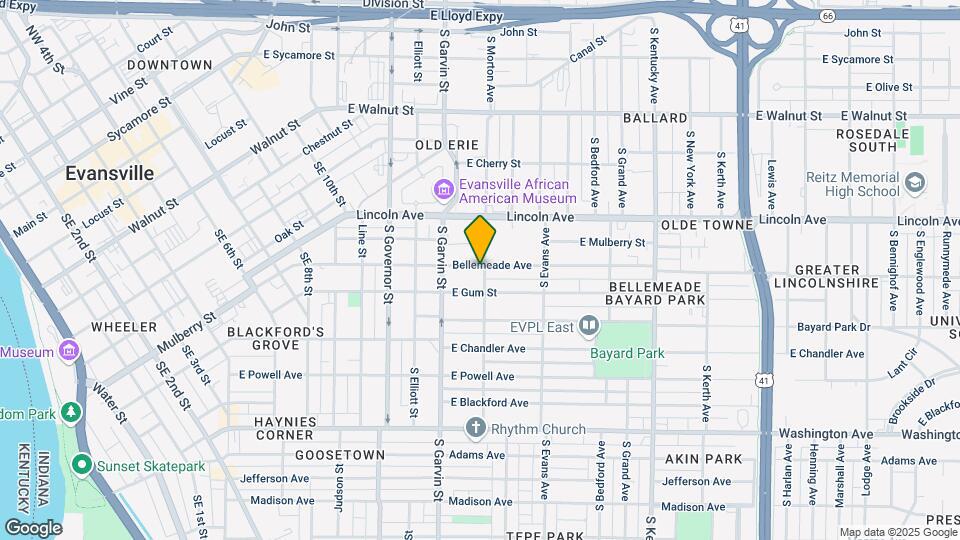 637 Bellemeade Ave Map and Location Details