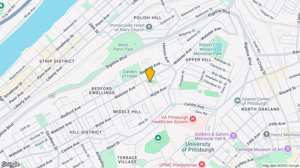 640 Hollace St Map and Location Details