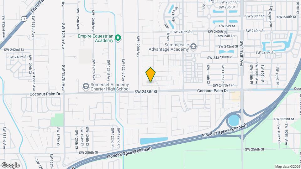 11925 SW 247th Ter Map and Location Details