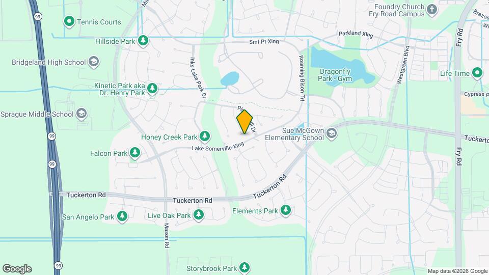 15502 Wilderness Run Dr Map and Location Details