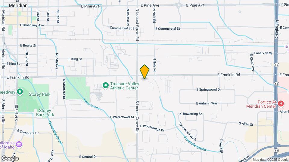 Shallow Creek Townhomes Map and Location Details