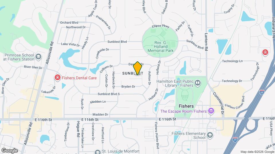 7822 Ashton Pl Map and Location Details