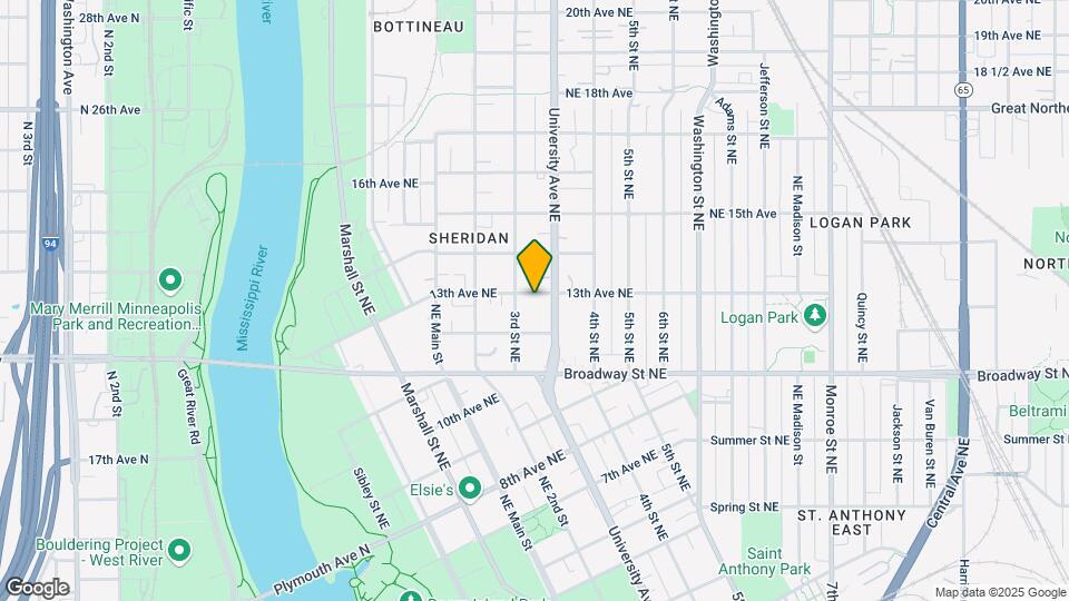 314 13th Ave NE Map and Location Details