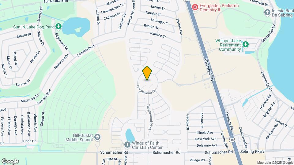 Tanglewood a Providence Community Mapa y Detalles de la Ubicación