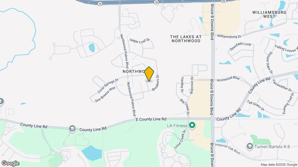 1250 Ocean Reef Rd Map and Location Details