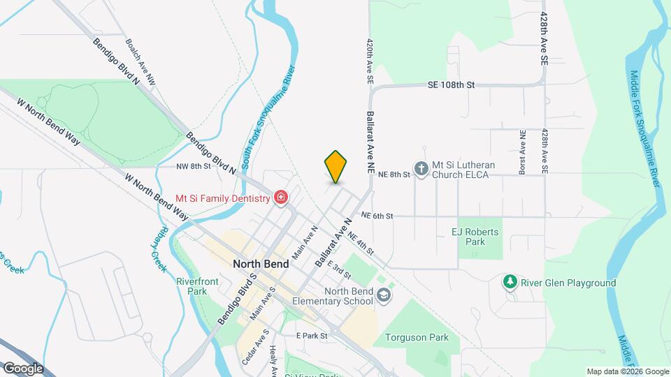 111 W 6th St Map and Location Details