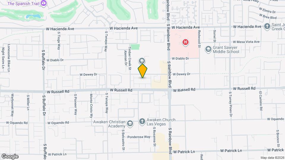 7087 Baza Ave Map and Location Details