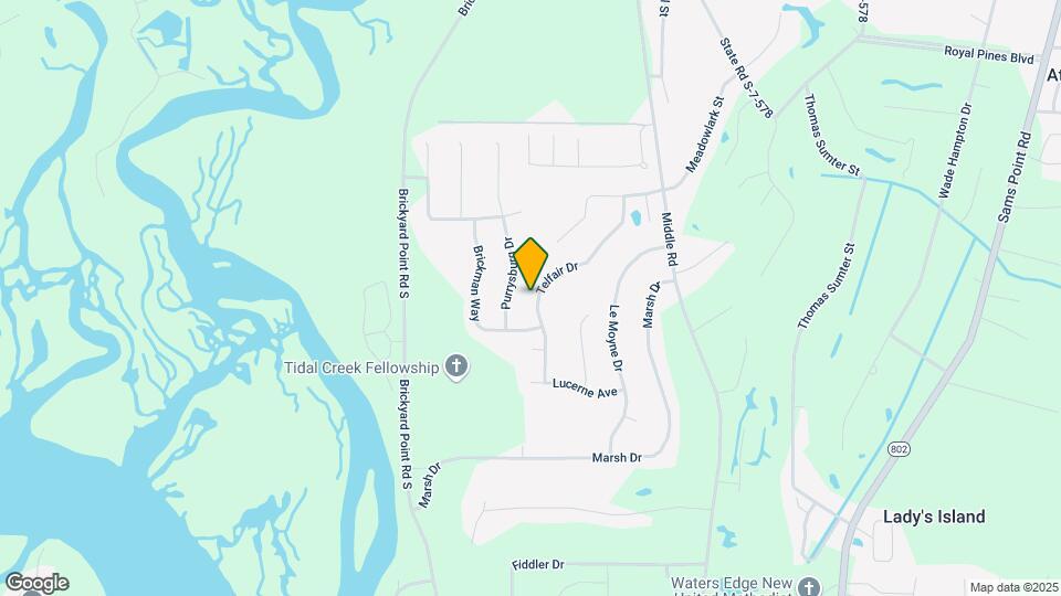 23 Telfair Dr Map and Location Details