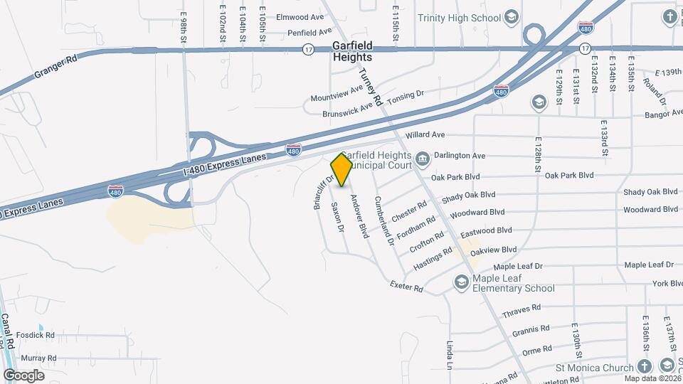 5556 Andover Blvd Map and Location Details