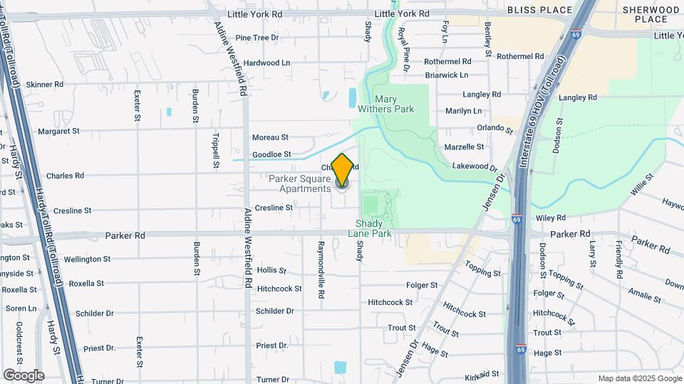 Parker Square Apartments (EPMTx) Map and Location Details