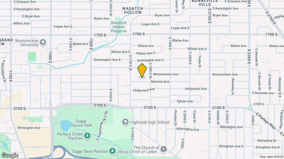 1753 Ramona Ave Map and Location Details