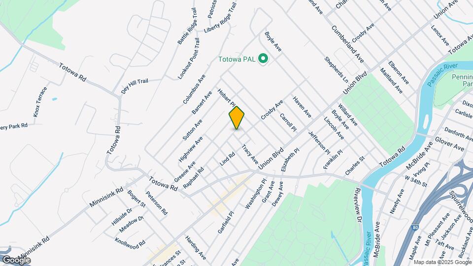 72 Tracy Ave, Unit 2nd Floor Map and Location Details