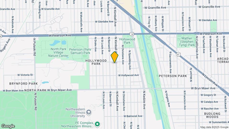 5746 N Kimball Ave Map and Location Details