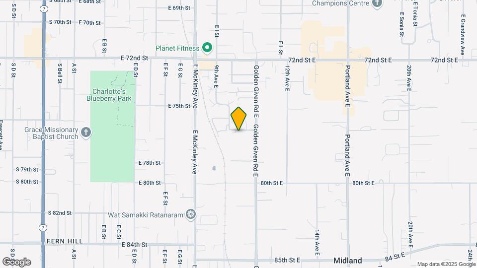 1014 76th St E Mapa y Detalles de la Ubicación