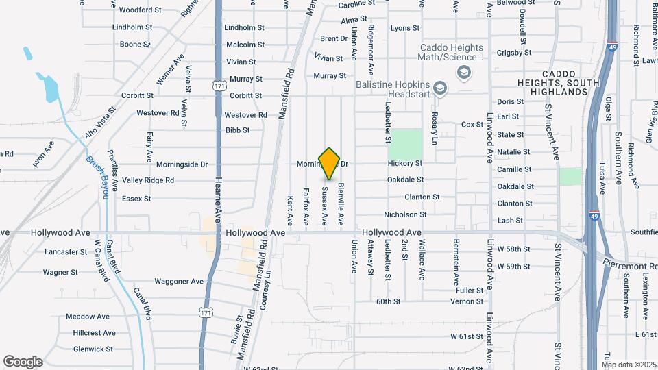 5507 Sussex Ave Map and Location Details