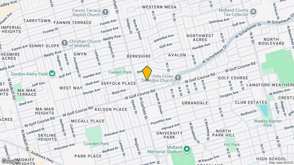 2204 Boyd Ave Map and Location Details