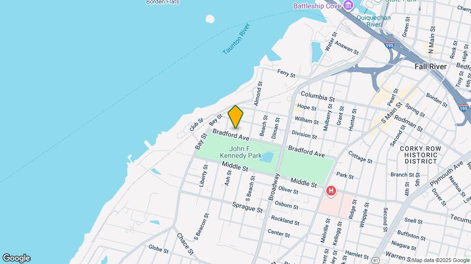 117 Howard St, Unit 1 Map and Location Details