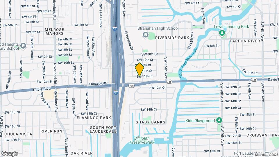 1808 SW 11th Ct Map and Location Details