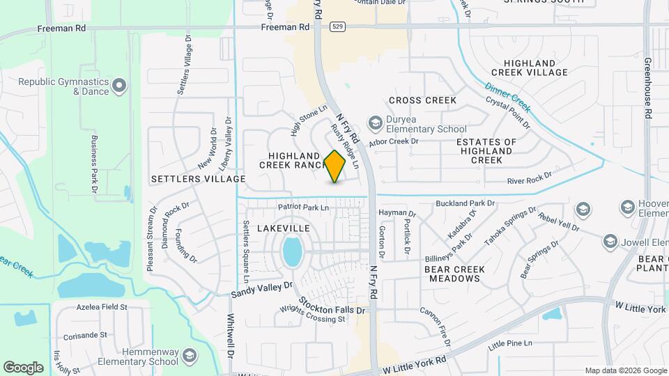 20347 Hunterclif Ln Map and Location Details