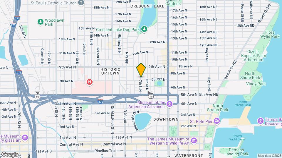 655 7th Ave N, Unit 1 Map and Location Details