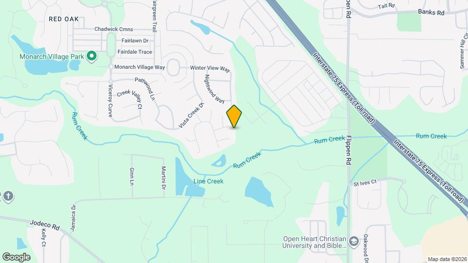 1916 Chadberry Walk Mapa y Detalles de la Ubicación