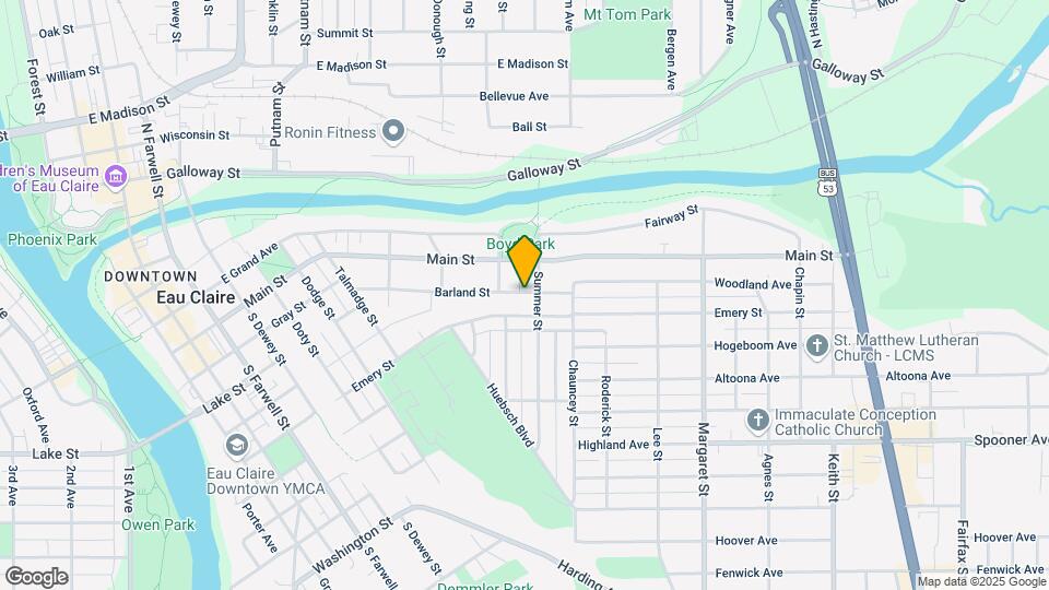 1125 Barland St Map and Location Details