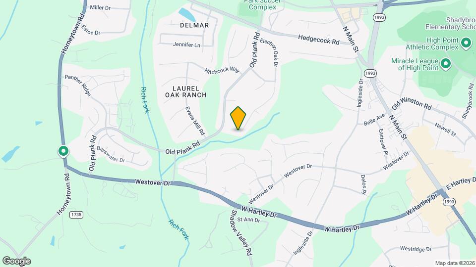 5703 Election Oak Dr Mapa y Detalles de la Ubicación