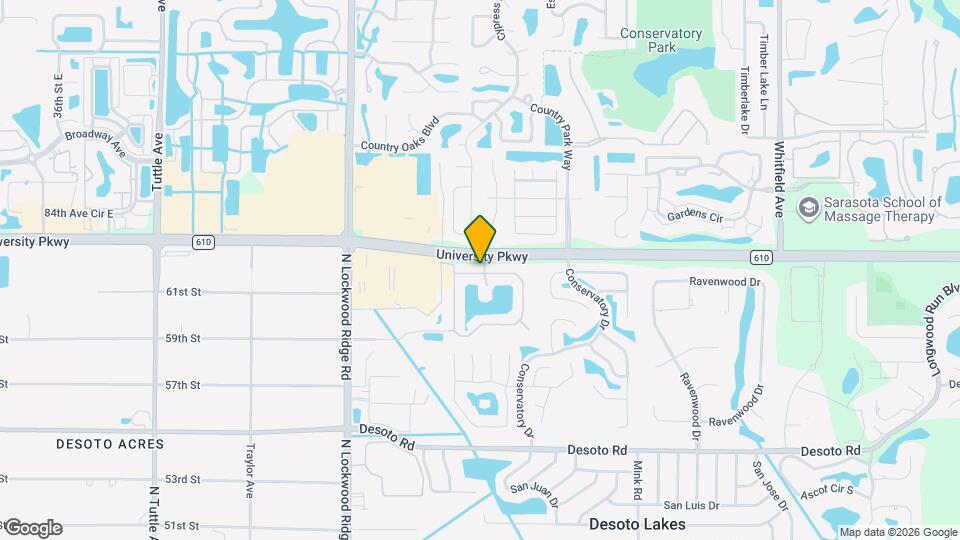 3435 Parkridge Cir Map and Location Details