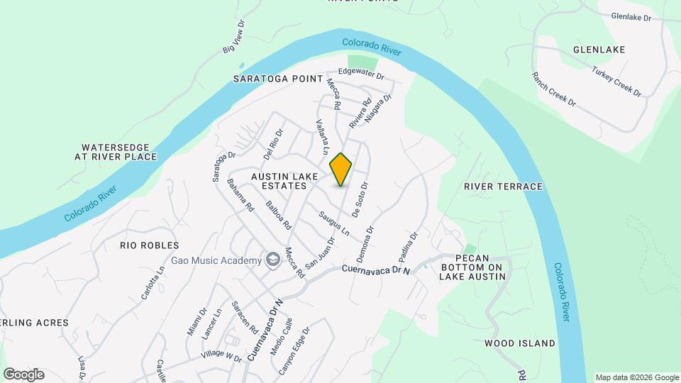 2600 San Juan Dr Map and Location Details