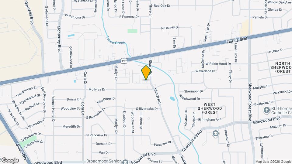 10241 Cashel Ave Map and Location Details