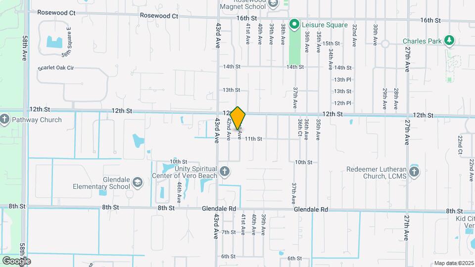 1125 41st Ave Map and Location Details