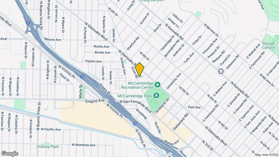 1832 Scott Rd Map and Location Details