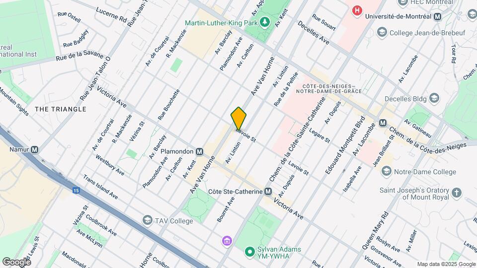 4611 Linton Av Map and Location Details