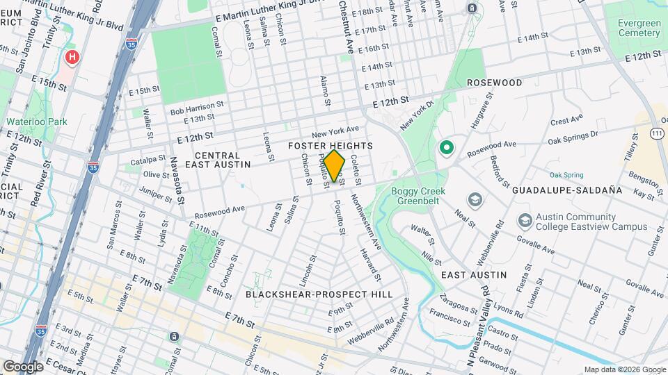 2004 Rosewood Ave Map and Location Details