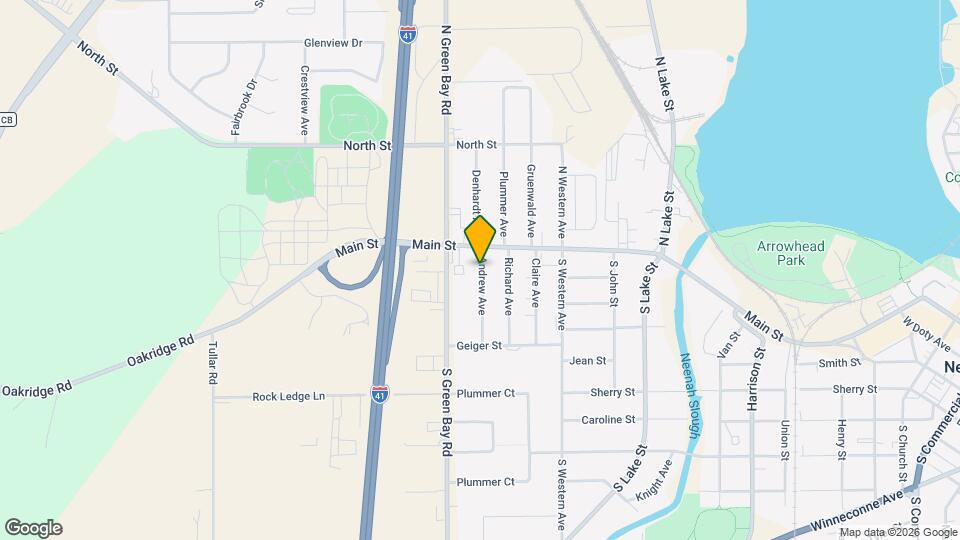 123 Andrew Ave Map and Location Details