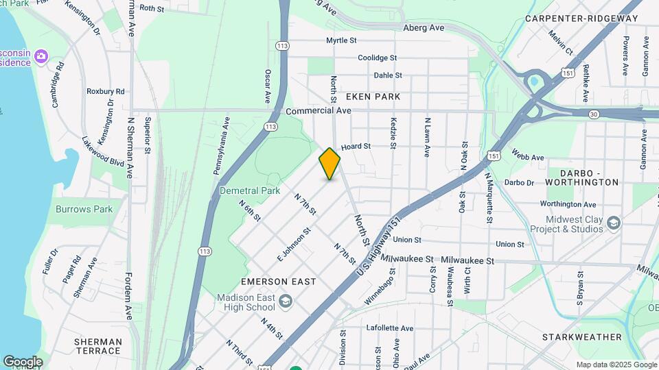 2549 Upham St Map and Location Details