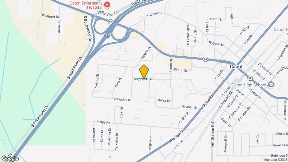 405 Waymack Dr Map and Location Details
