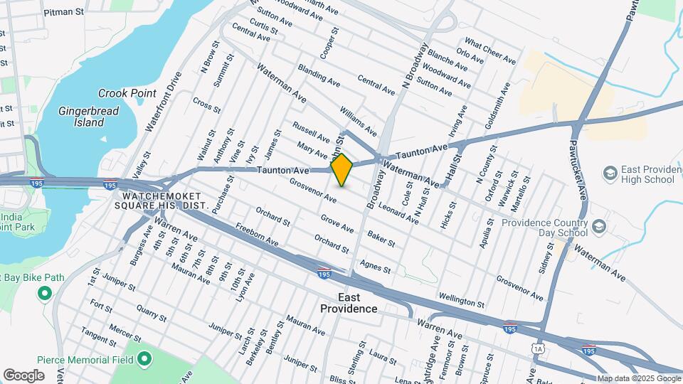 1 Leonard Ave, Unit 2 Map and Location Details