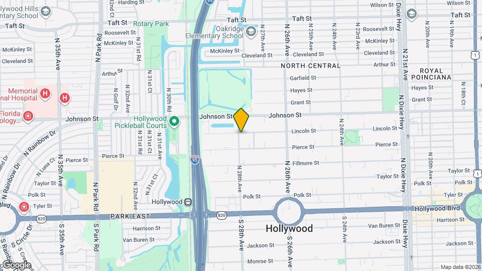 635 N 28th Ave Map and Location Details