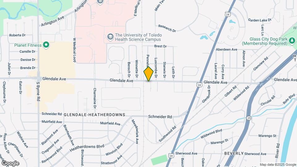 1510 Pennelwood Dr Map and Location Details