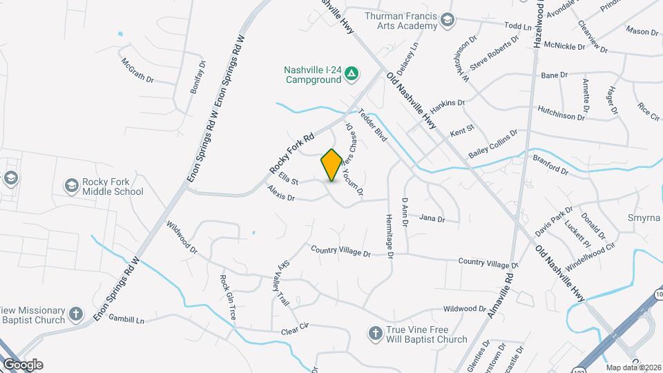 300 Ella St Map and Location Details