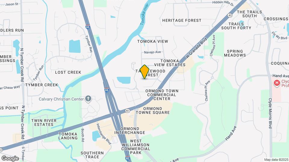 349 Water Oak Ln Mapa y Detalles de la Ubicación