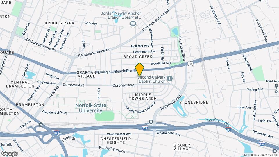 964 Norchester Ave Map and Location Details