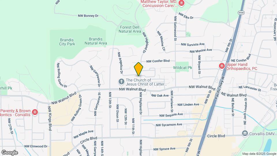 2704 NW Angelica Dr Map and Location Details