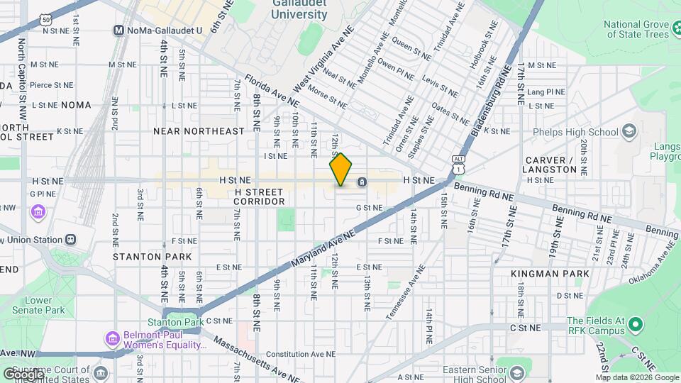 725 12th St NE Map and Location Details